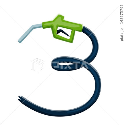 Car racing font typeface gas station hose number 3 three. Car rally typeface vector digit, race typography figure. Auto road racing font number or automobile motorsport type numeral symbol Car racing font typeface gas station hose number 3 three. Car rally typeface vector digit, race typography figure. Auto road racing font number or automobile motorsport type numeral symbol 142275793