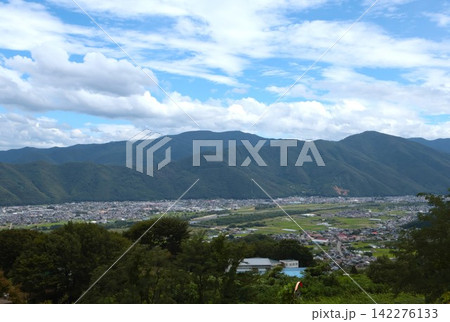 千曲市の街並み・町並み(姨捨SAからの眺め) 千曲市の街並み・町並み(姨捨SAからの眺め) 142276133