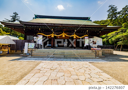 岡山県 吉備津彦神社の風景 岡山県 吉備津彦神社の風景 142276807