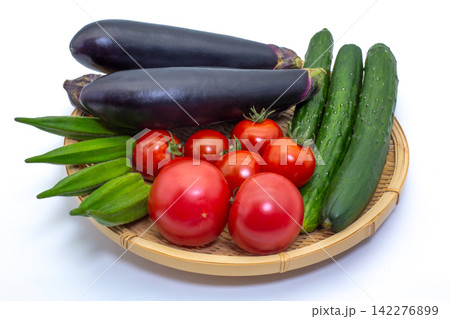 夏野菜の盛り合わせ 夏野菜の盛り合わせ 142276899