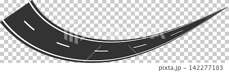 Road curves with white markings, highway, traffic, street, race Road curves with white markings, highway, traffic, street, race 142277183