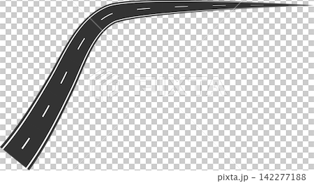 Road curves with white markings, highway, traffic, street, race Road curves with white markings, highway, traffic, street, race 142277188