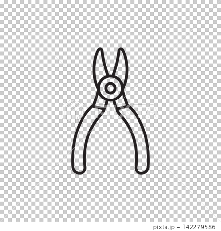 Minimalist line art icon of heavy-duty pliers for gripping, pulling, or cutting wire in leatherwork.
Minimalist line art icon of heavy-duty pliers for gripping, pulling, or cutting wire in leatherwork.
142279586