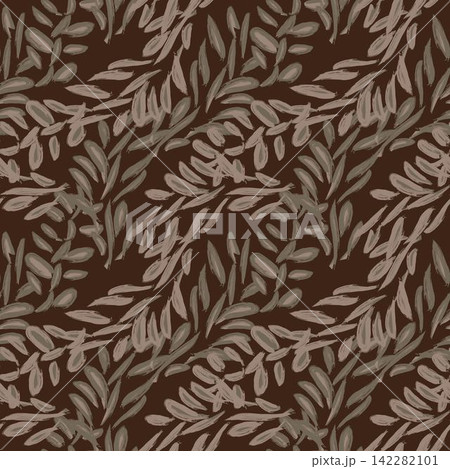 Neutral Colour Tropical Leaf seamless pattern design for fashion textiles, graphics and crafts Neutral Colour Tropical Leaf seamless pattern design for fashion textiles, graphics and crafts 142282101