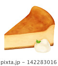 チーズケーキのイラスト 142283016