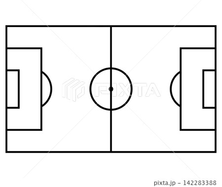 outline drawing of a basketball court outline drawing of a basketball court 142283388