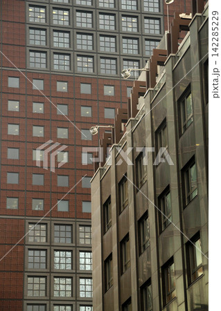 Modern architecture in the finance district of Frankfurt, germany Modern architecture in the finance district of Frankfurt, germany 142285229