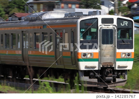 上越線211系電車（4両編成：高崎⇔水上） 142285767