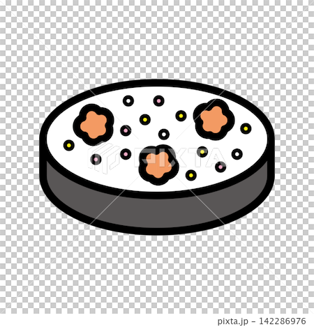 Chirashi Sushi illustration Chirashi Sushi illustration 142286976