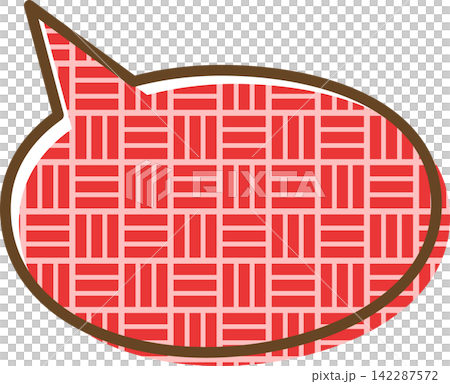 Individual speech bubble icons with patterns Individual speech bubble icons with patterns 142287572