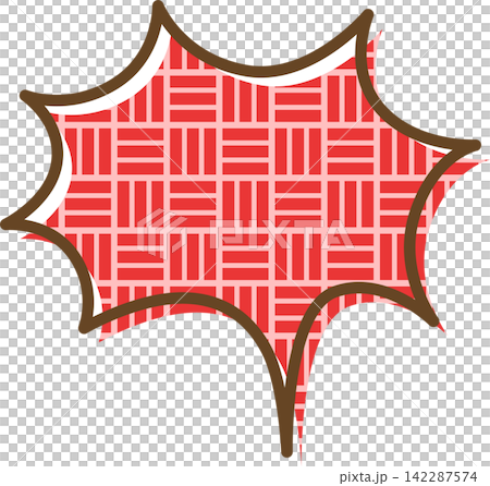 Individual speech bubble icons with patterns Individual speech bubble icons with patterns 142287574