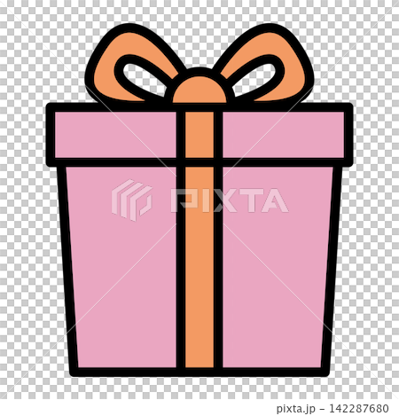 Illustration of a red and light blue gift box Illustration of a red and light blue gift box 142287680