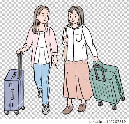 年輕女性旅行 年輕女性旅行 142287810