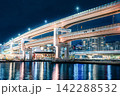 神戸港から阪神高速道路 142288532