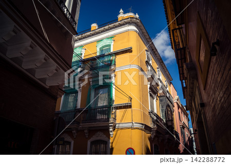 Santa Cruz: Seville's Vibrant Economic Heart 142288772