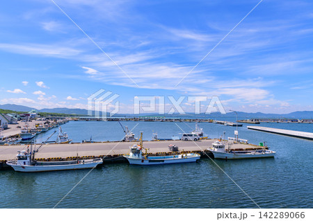 道東サロマ湖 栄浦漁港 道東サロマ湖 栄浦漁港 142289066