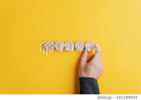 Conceptual image of quality and service Conceptual image of quality and service 142289693