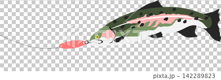Fishing illustration Fishing illustration 142289823