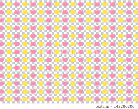 Yellow peach tulip background material Yellow peach tulip background material 142290200