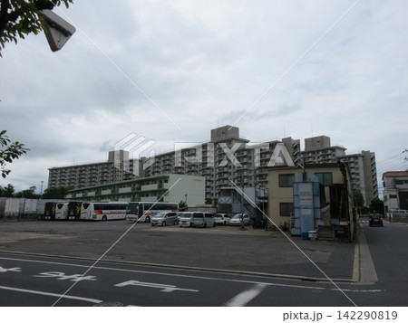 大規模団地のある景色 大規模団地のある景色 142290819