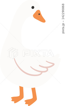Playful white geese with soft pink bows on a blush gingham seamless pattern, whimsical spring artwork for Easter celebrations, cottage core fabric, gift wrap, stationery, apparel and home decoration Playful white geese with soft pink bows on a blush gingham seamless pattern, whimsical spring artwork for Easter celebrations, cottage core fabric, gift wrap, stationery, apparel and home decoration 142290868