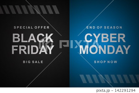 Black friday sale special offer banner background. Black friday sale special offer banner background. 142291294