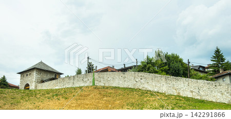 the old walls and the Sirokac - Stunning 18th-century Gate in Sarajevo, Bosnia and Herzegovina the old walls and the Sirokac - Stunning 18th-century Gate in Sarajevo, Bosnia and Herzegovina 142291866