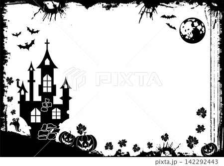 Halloween frame 142292443