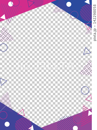 Geometric frame 142298058