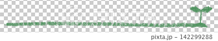 Crayon-drawn leaf design line art 2 Crayon-drawn leaf design line art 2 142299288