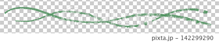 Crayon-drawn leaf design line art 4 Crayon-drawn leaf design line art 4 142299290