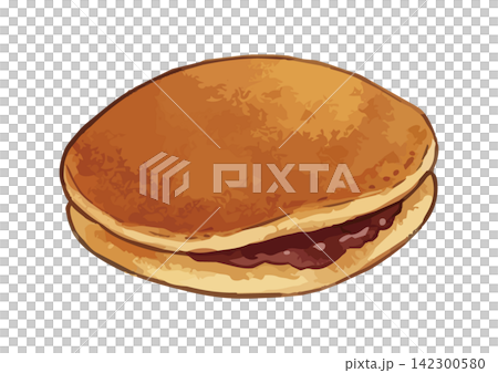 A mouthwatering illustration of dorayaki 142300580