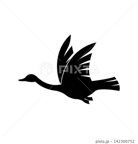 Swan logo Template vector illustration Swan logo Template vector illustration 142300752