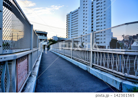 東京品川 テレビドラマロケ地で有名な白金桟道橋 東京品川 テレビドラマロケ地で有名な白金桟道橋 142301565