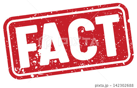 fact stamp. fact red rectangular grunge stamp on transparent background fact stamp. fact red rectangular grunge stamp on transparent background 142302688