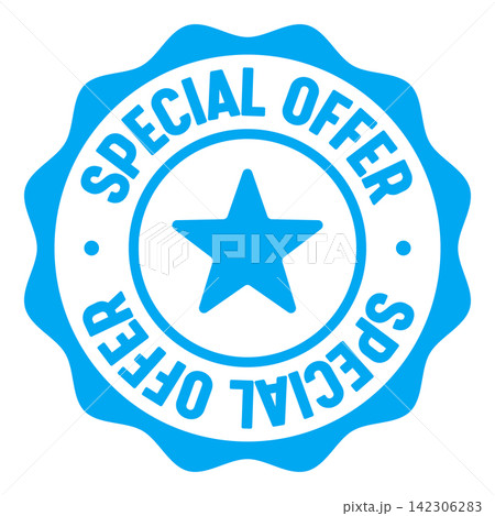 special offer seal badge. special offer label sticker. Vector sign special offer seal badge. special offer label sticker. Vector sign 142306283
