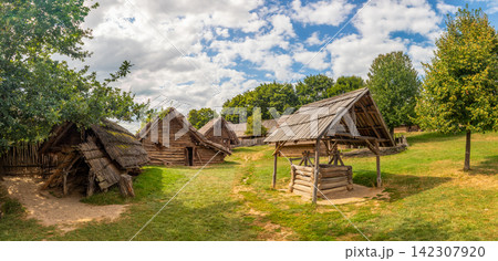 Archeological open-air museum Modra open air museum Great Moravia settlement, Velehrad Czech republic 142307920