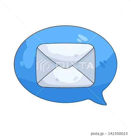 Illustration of email chat 142308023