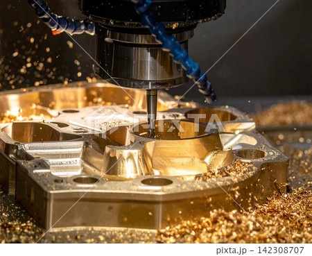 Machining precision part by CNC machining center, mold, die and high accuracy part Machining precision part by CNC machining center, mold, die and high accuracy part 142308707