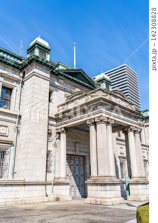 大阪中之島 日本銀行(大阪支店旧館)辰野金吾設計の歴史的な銀行建築 ベルギー国立銀行をモデル 大阪中之島 日本銀行(大阪支店旧館)辰野金吾設計の歴史的な銀行建築 ベルギー国立銀行をモデル 142308828