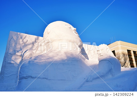 さっぽろ雪まつり大通会場の風景 142309224