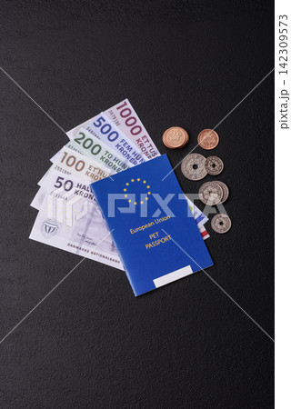 A pet passport is a document for a cat, dog, or other animal. A pet passport A pet passport is a document for a cat, dog, or other animal. A pet passport 142309573