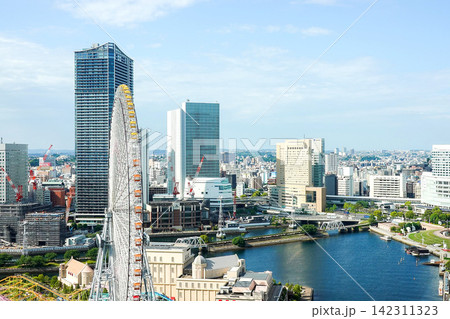 横浜みなとみらい(横浜グランドインターコンチネンタルホテル客室からの眺め)2026年5月撮影 横浜みなとみらい(横浜グランドインターコンチネンタルホテル客室からの眺め)2026年5月撮影 142311323