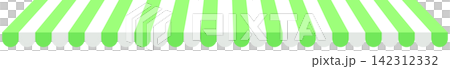 Illustration of a light green and white shop awning (header) Illustration of a light green and white shop awning (header) 142312332