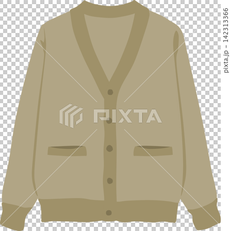 Cardigan illustration Cardigan illustration 142313366