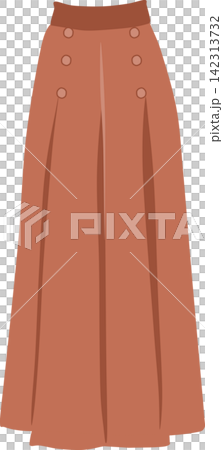 秋服のスカートのイラスト 秋服のスカートのイラスト 142313732