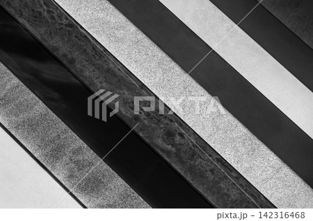 Tile sample color grey dark light black ceramic pattern material abstract design interior object wall flooring decoration porcelain bathroom stoneware kitchen 142316468