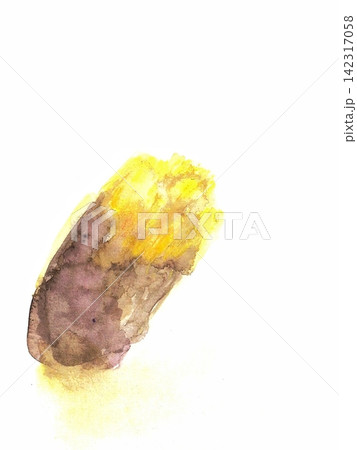 水彩で描いた焼き芋くん 142317058