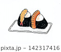 ヤンキーおにぎりの後ろ姿 142317416