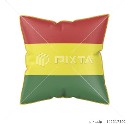 Pillow with the flag of Bolivia 142317502